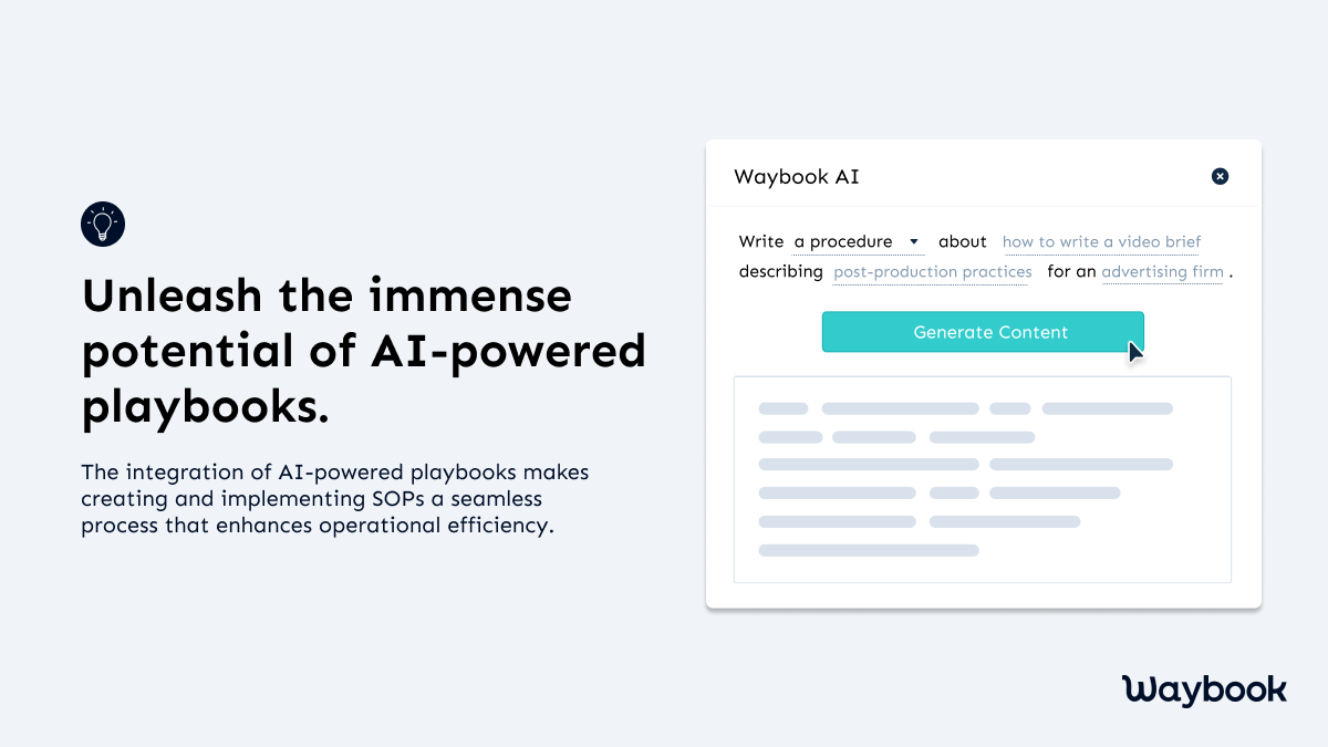 The 10 Best Prompts to Leverage AI-Powered Playbooks and SOPs [Real Examples]
